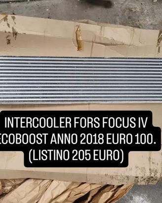 intercooler Ford focus ECOBOOST anno 2018 