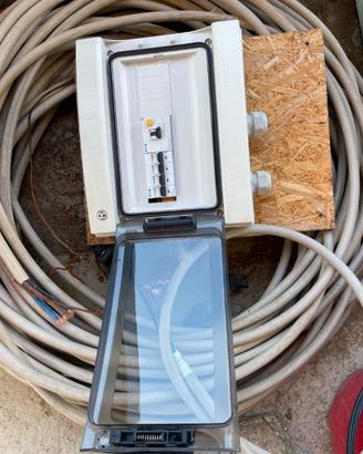 Cavo elettrico allacciamento cantiere