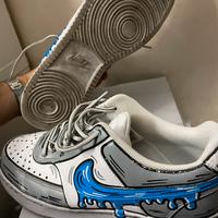 Nike air force 1 custom fumetto