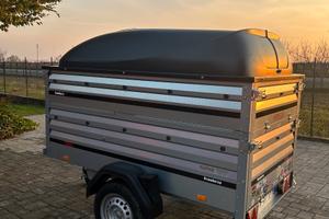 Carrello rimorchio per trasporto cose-uso proprio