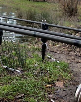 Buzzbar Century pesca carpfishing porta canne rari