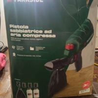 pistola sabbiatrice ad aria compressa