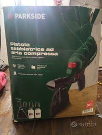 pistola sabbiatrice ad aria compressa