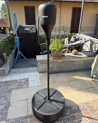 Punching ball con base zavorrabile nero