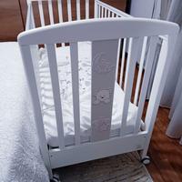 Lettino bimbo + Materasso + coprimater. Aerosleep