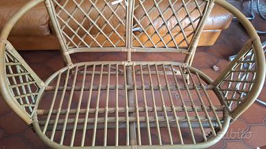 Divanetto in Rattan