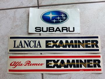 ADESIVI ORIGINALI 3 PEZZI