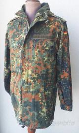 Giaccone Mimetico Flecktarn BW Esercito Tedesco