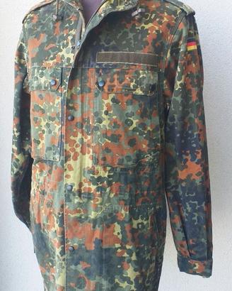 Giaccone Mimetico Flecktarn BW Esercito Tedesco
