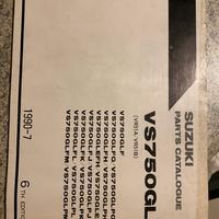 PER SUZUKI VS750 INTRUDER SPARE PARTS CATALOGO