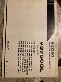 PER SUZUKI VS750 INTRUDER SPARE PARTS CATALOGO