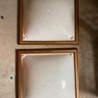 Plafoniera illuminazione (2 pezzi)