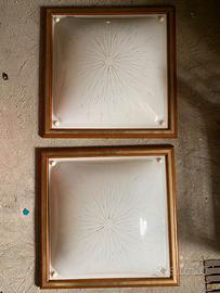 Plafoniera illuminazione (2 pezzi)