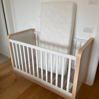 Culla Ikea ÄLSKVÄRD + materasso