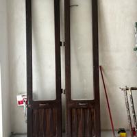 Porta in legno da restaurare