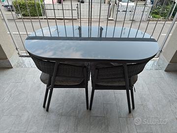 set tavolo terrazzo 