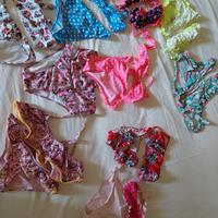 10 costumi mare bambina, varie misure da 10 a 13 a