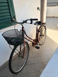 Bicicletta da città con cestino