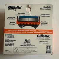 Gillette Fusion 5 Testine per Rasoio 5 Lame Set