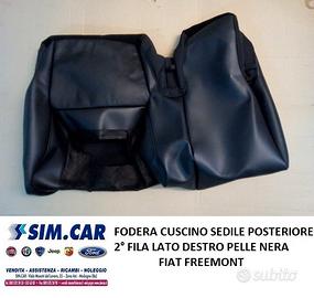 Fodera Cuscino in Pelle nera Post.ds Fiat Freemont