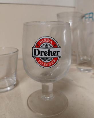 Bicchiere da birra vintage Dreher