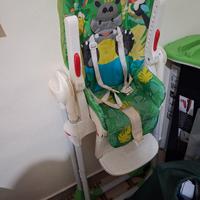 passeggino leggero, seggiolone pappa e ovetto