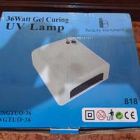 Lampada Uv 36W per unghie 