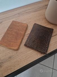 portafogli pelle vintage