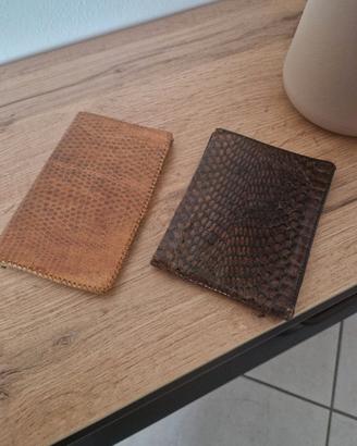 portafogli pelle vintage