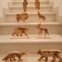sagome animali in legno