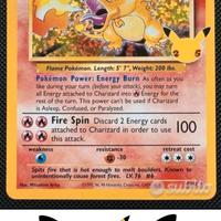Charizard 4/102 25° Celebrations Holo EN originale