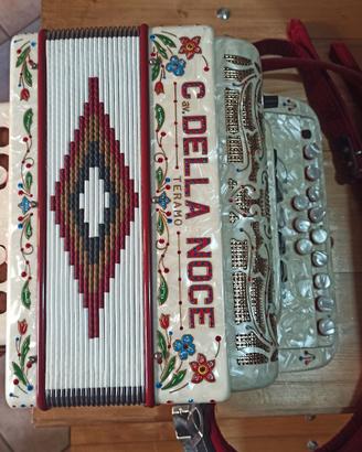 Organetto tonalità FA a cinque registri