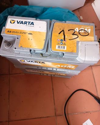 COPPIA Batterie VARTA DYNAMIC AGM A5 95Ah (NUOVE!)