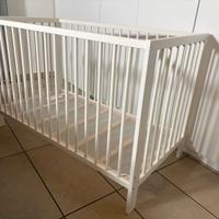 Letto bambini Gulliver IKEA + materasso e giostra