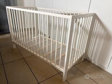 Letto bambini Gulliver IKEA + materasso e giostra