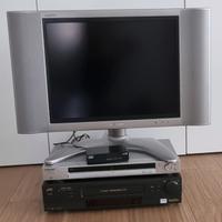 Tv sharp/lettore DVD/videocassette/Decoder