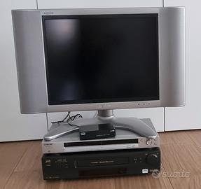 Tv sharp/lettore DVD/videocassette/Decoder