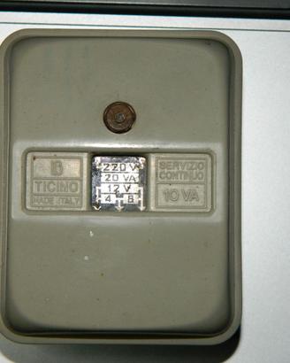 Trasformatore vintage Bticino 20VA 220V 12V