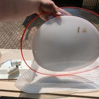 Stock 5 Lampade Design AV MAZZEGA Murano Anni 70