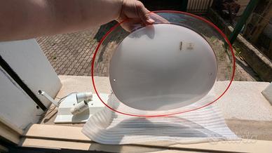 Stock 5 Lampade Design AV MAZZEGA Murano Anni 70