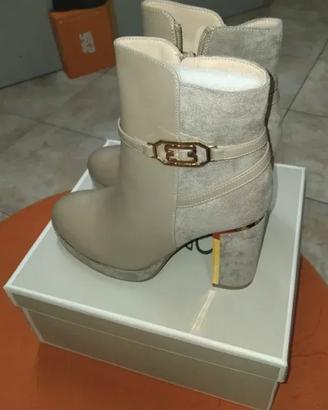 Stivaletti Galia donna beige/oro tg. 38