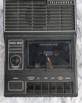 Registratore Musicassette: Telefunken - MC80