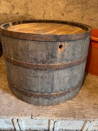 Tinozza in legno di castagno