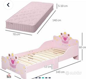 Letto per bambini 140x70