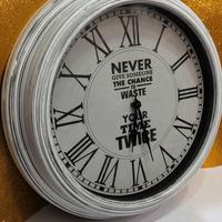Orologio da parete 36cm Never English style