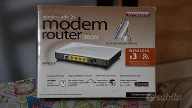 Modem ADSL SITECOM 300n X3