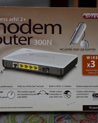 Modem ADSL SITECOM 300n X3