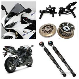 Triumph Daytona 675 ammortizzatore scarico pedane
