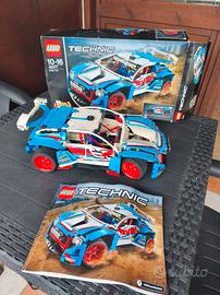 LEGO Technic Auto da rally, scatola, istruzioni