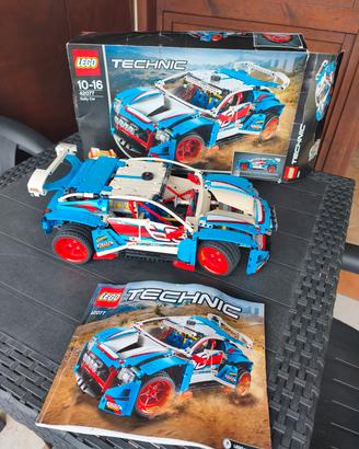 LEGO Technic Auto da rally, scatola, istruzioni